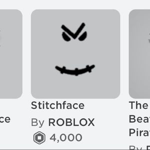 Brandy Melville Accessories 25 Roblox Account Worth 300 Dollars Poshmark - stitch face on roblox